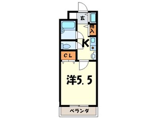 ステラハウス4-100の物件間取画像